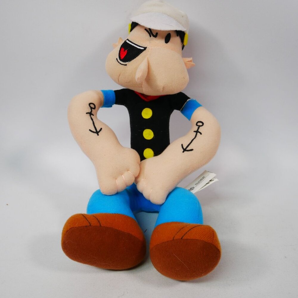 Popeye Plush Doll By Kellytoy 2017 - Sailor Toy Collectible For All Ages